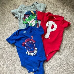 Phillies onesies
